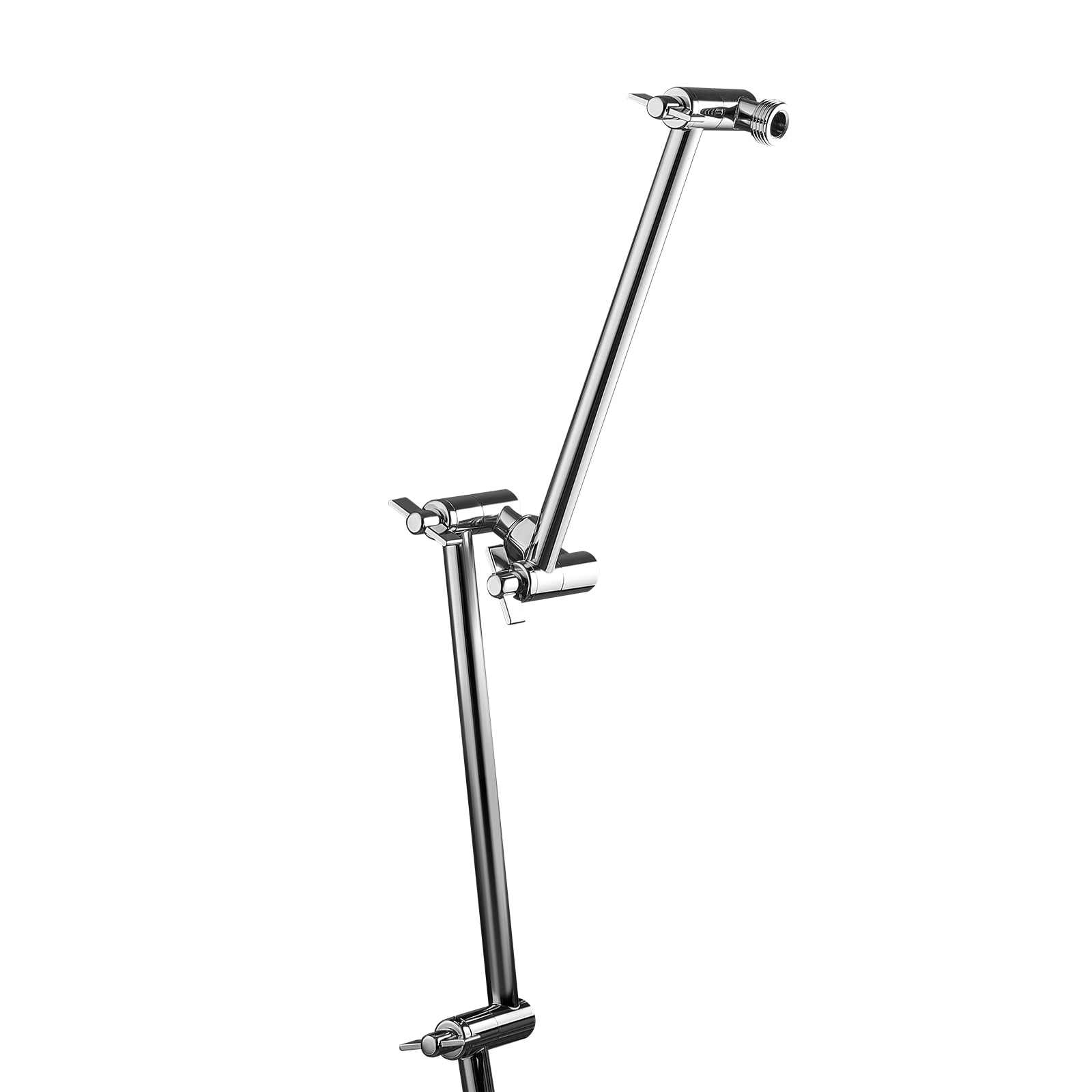 Shower Head Extension Arm Extender 11 In Adjustable Angle Height G1/2 Universal_voghion.com